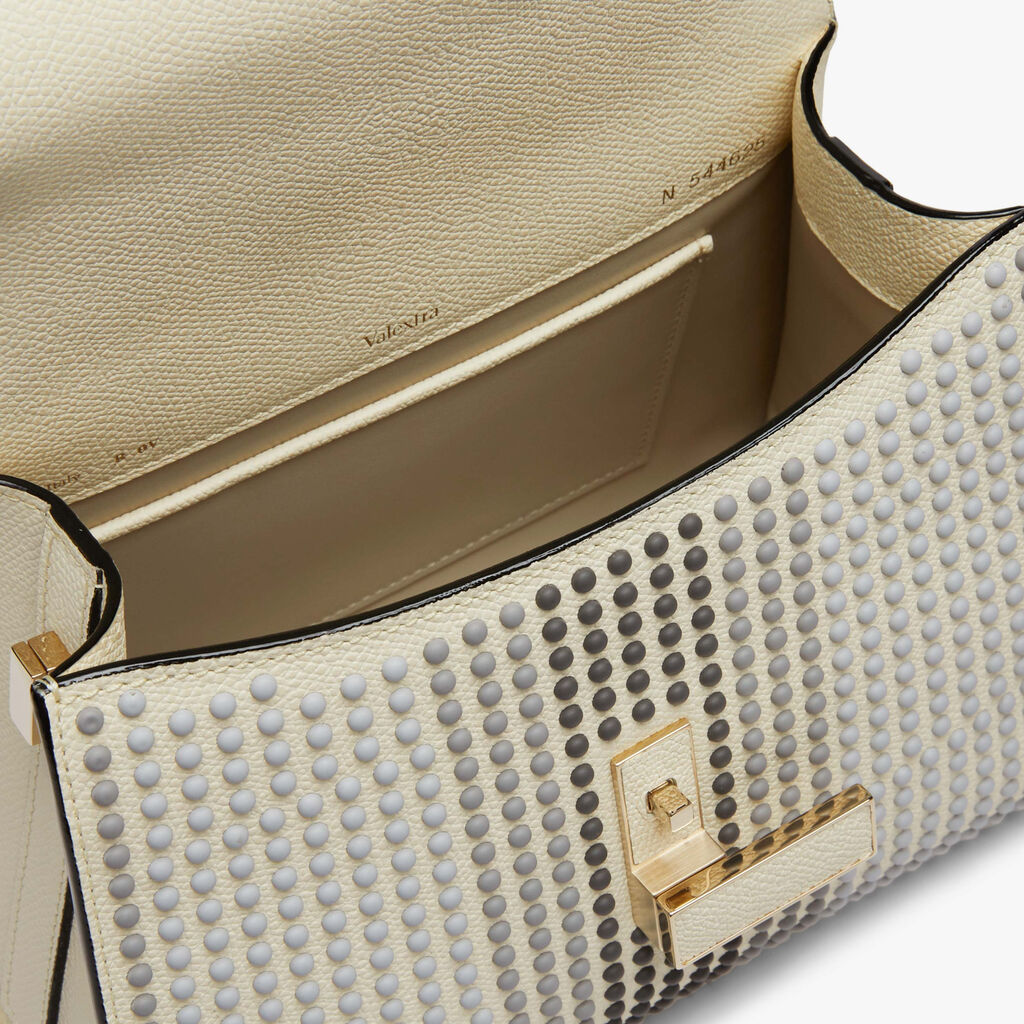 Iside Speckles Top Handle Mini Bag -  - Vitello VS-Borchie Colorate - Valextra - 2