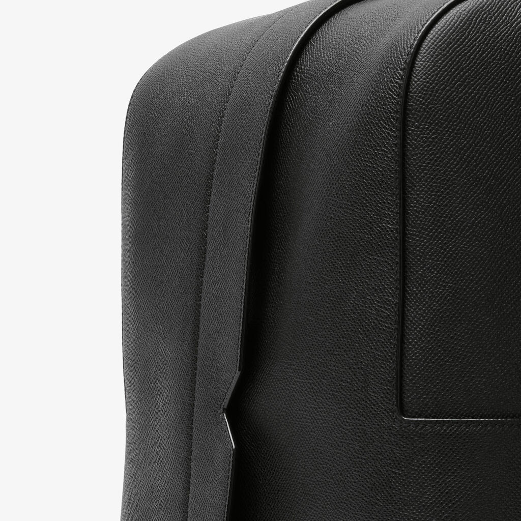 Zaino V-Line - Nero - Vitello Millepunte Soft - Valextra - 4
