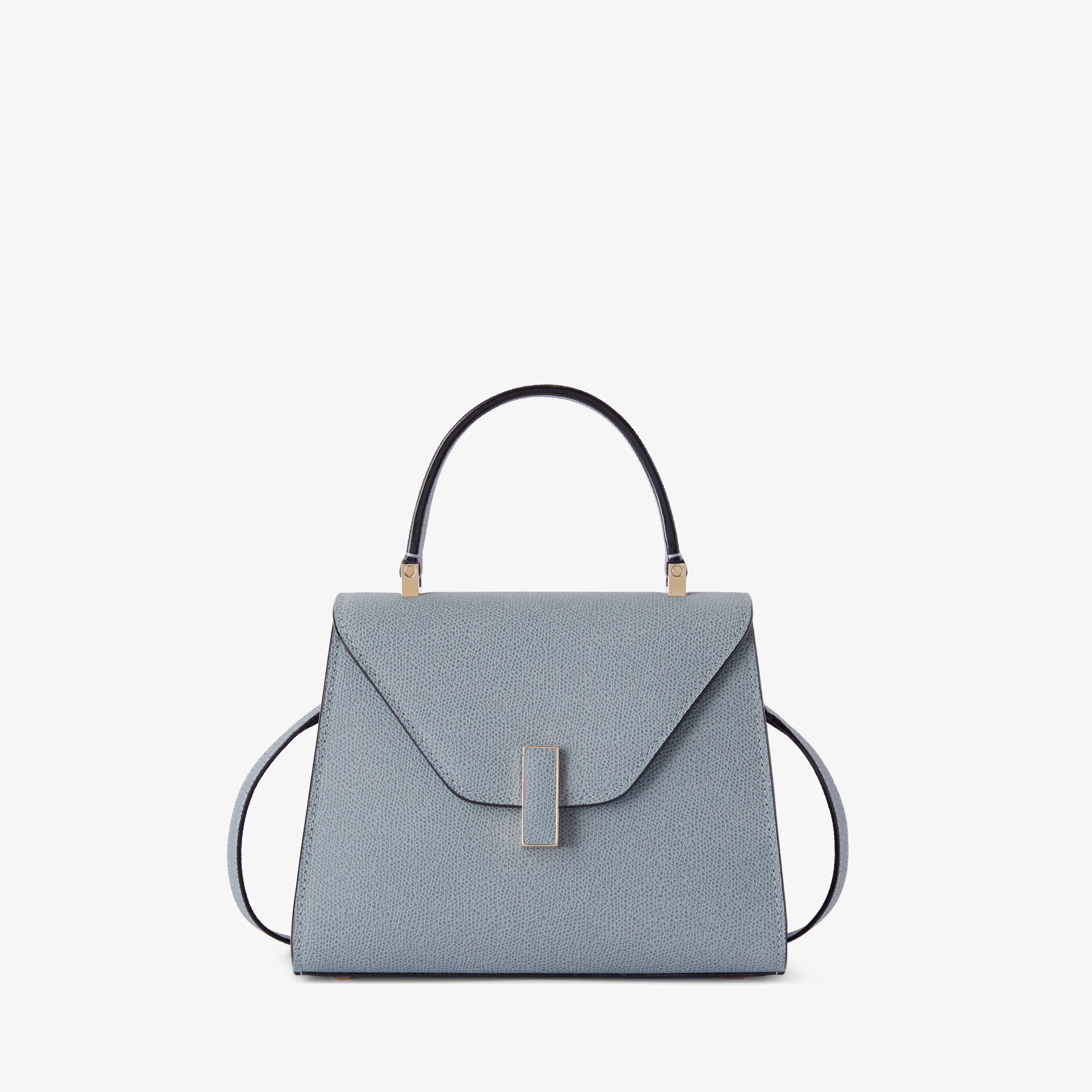 Women's Azure Luxury Leather Top Handle Mini Bag | Valextra Iside
