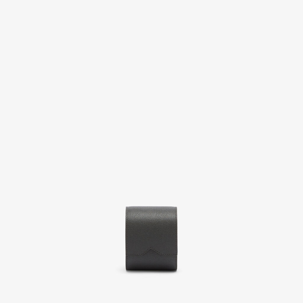 Single Watch Case - Smokey Grey - Vitello VS - Valextra - 1