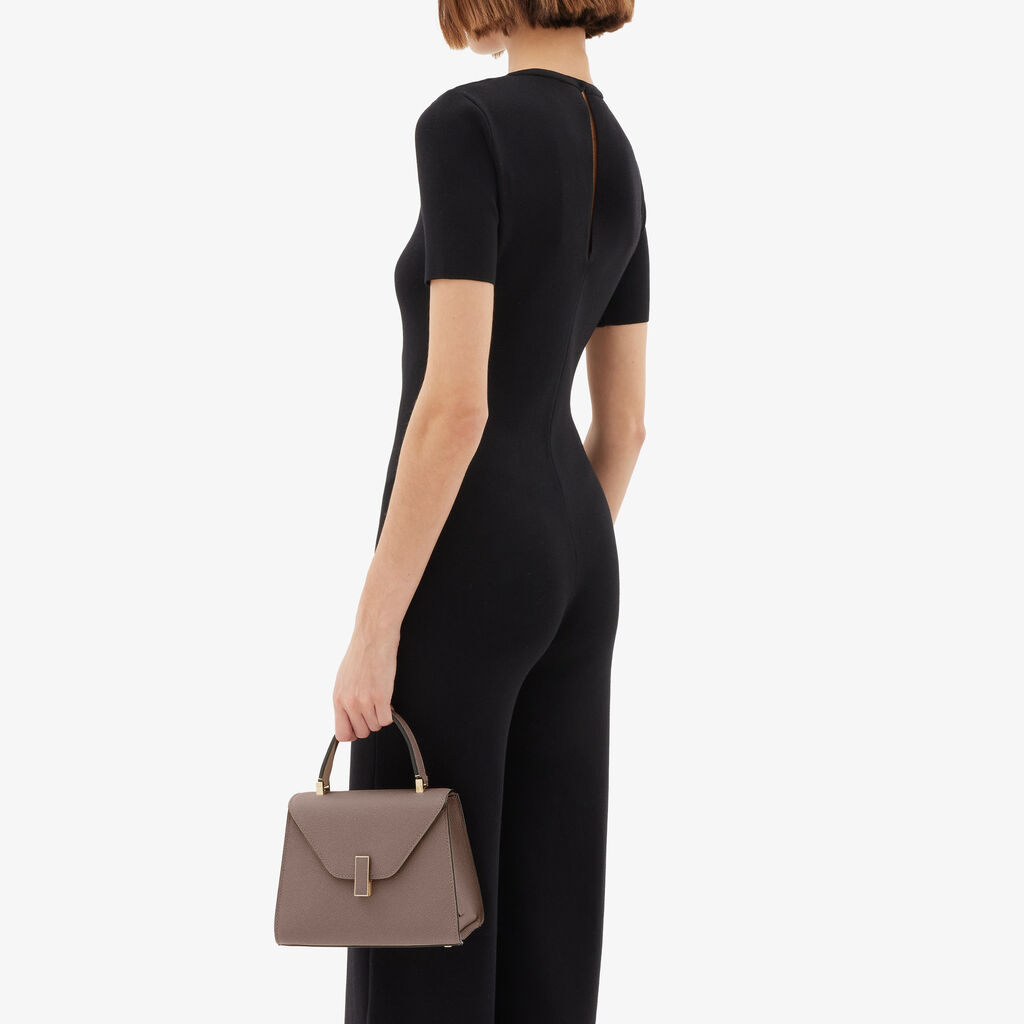 Iside Top handle mini bag - - Millepunte calf leather - Valextra - 2