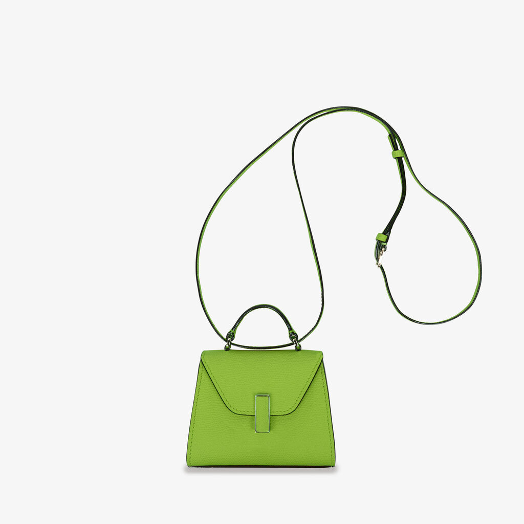 Iside Belt Bag - Apple Green - Vitello VS - Valextra - 5