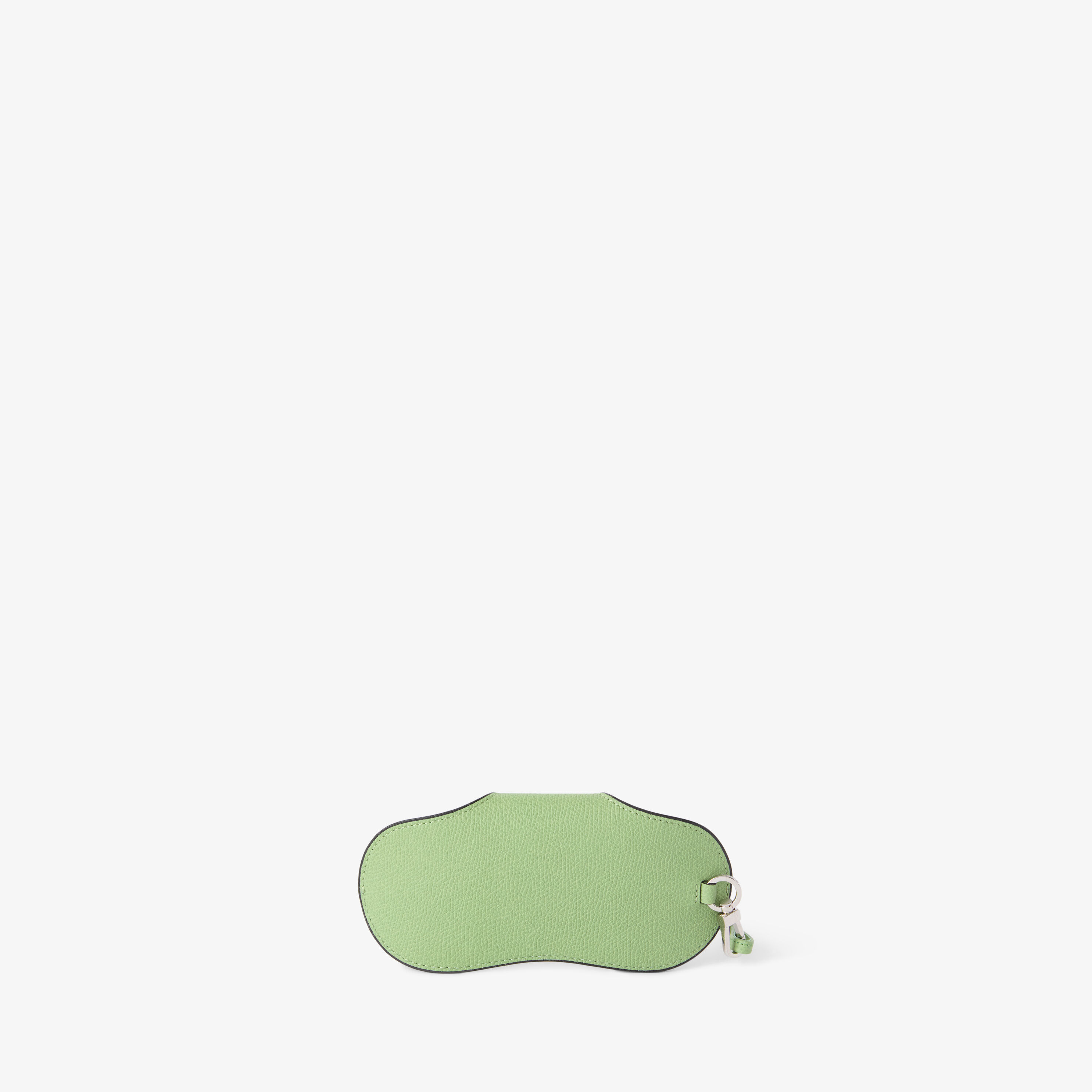 Aloe Green Leather Luxury Glasses Case with Lanyard | Valextra