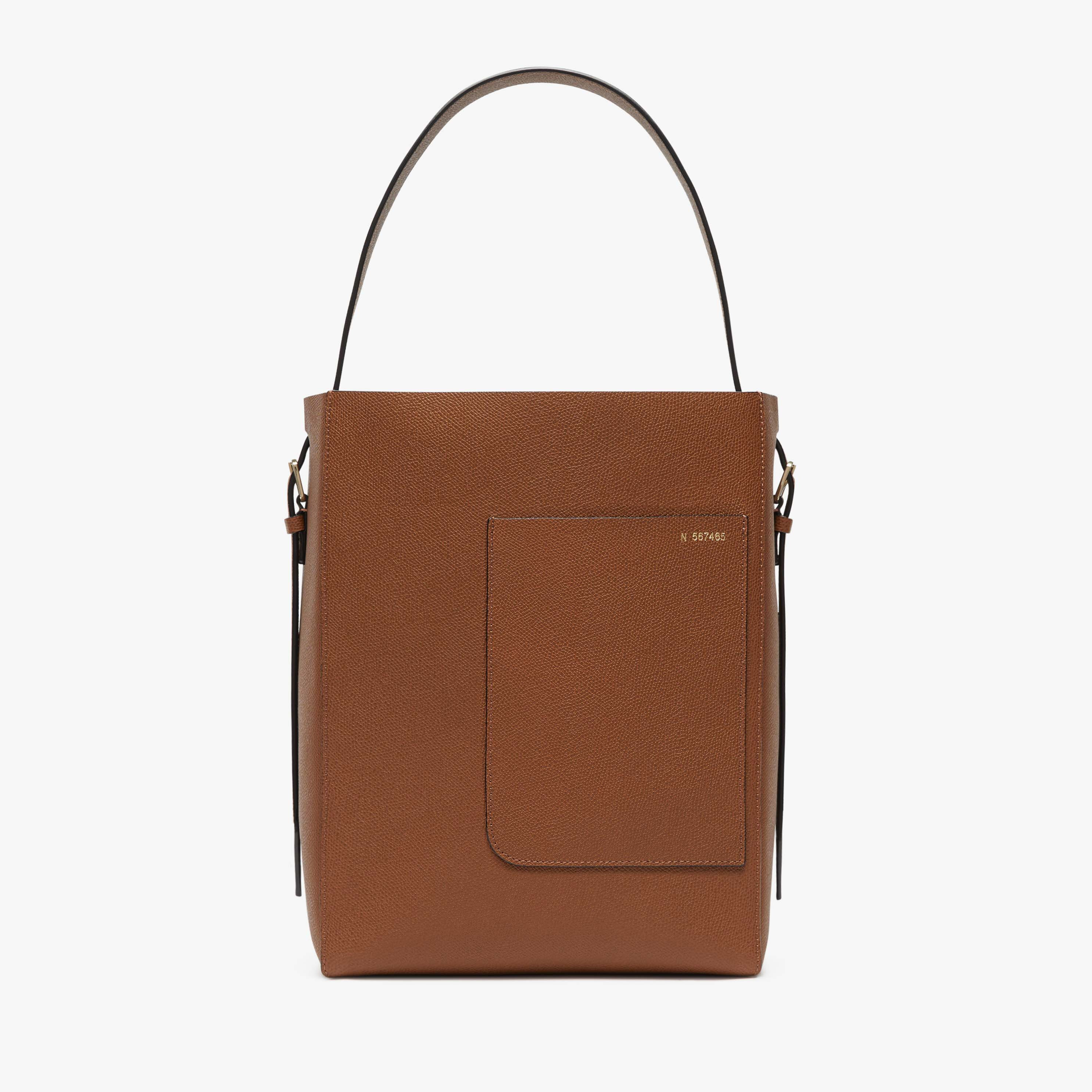 Soft Bucket Medium Bag Chocoloate Brown