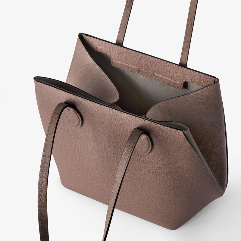 Vivi Shopping Medium Bag -  - Vitello Millepunte Soft - Valextra - 5