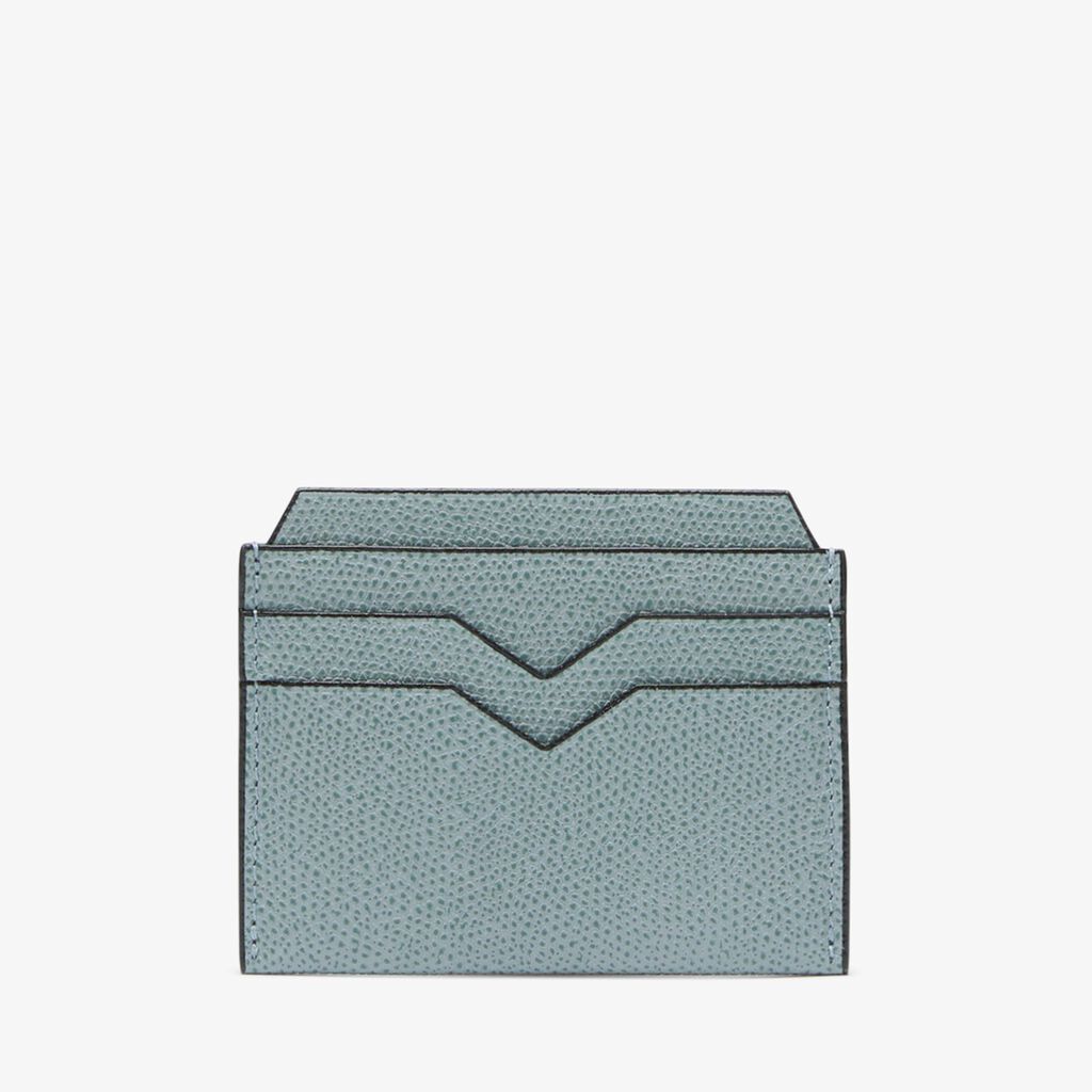 4CC Card Case - Smokey Blue - Vitello VS - Valextra - 5