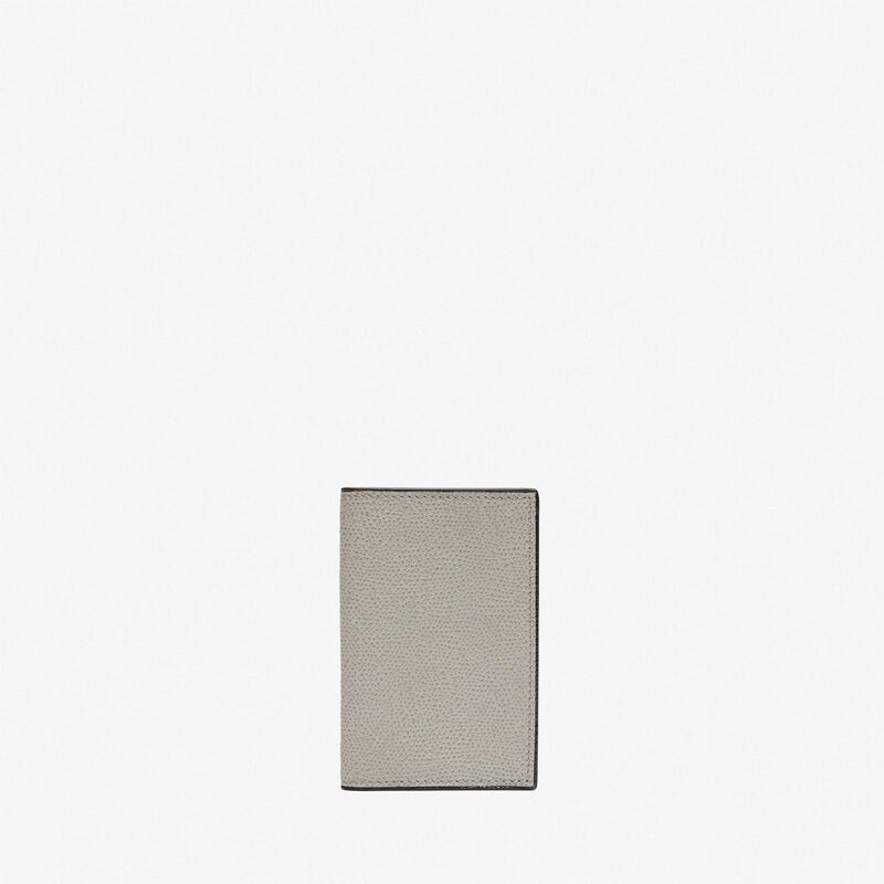 Card Case Onda - Ash Grey - Millepunte calf leather - Valextra - 1