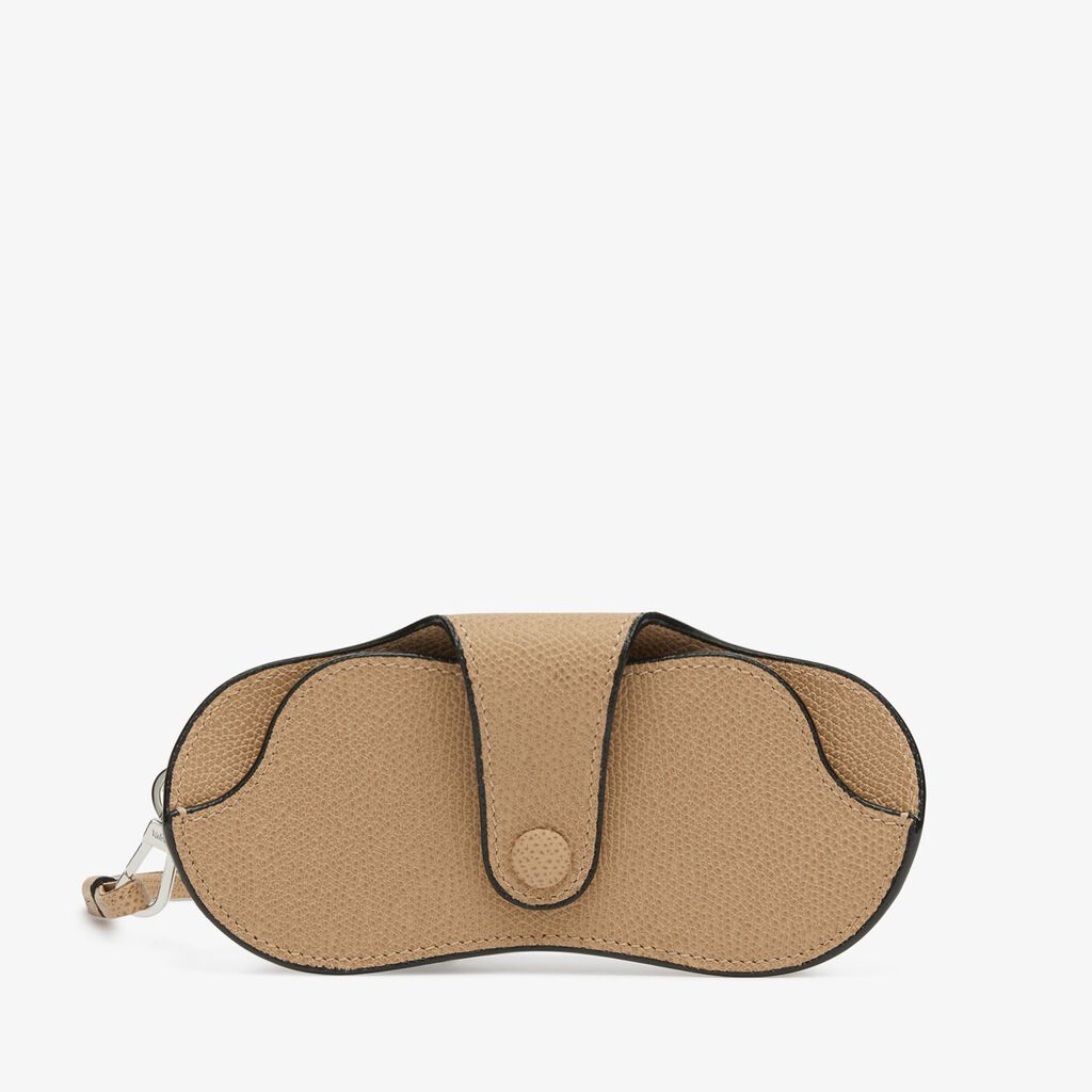 Glasses Case with Lanyard - Cashmere Beige - Vitello VS - Valextra - 5