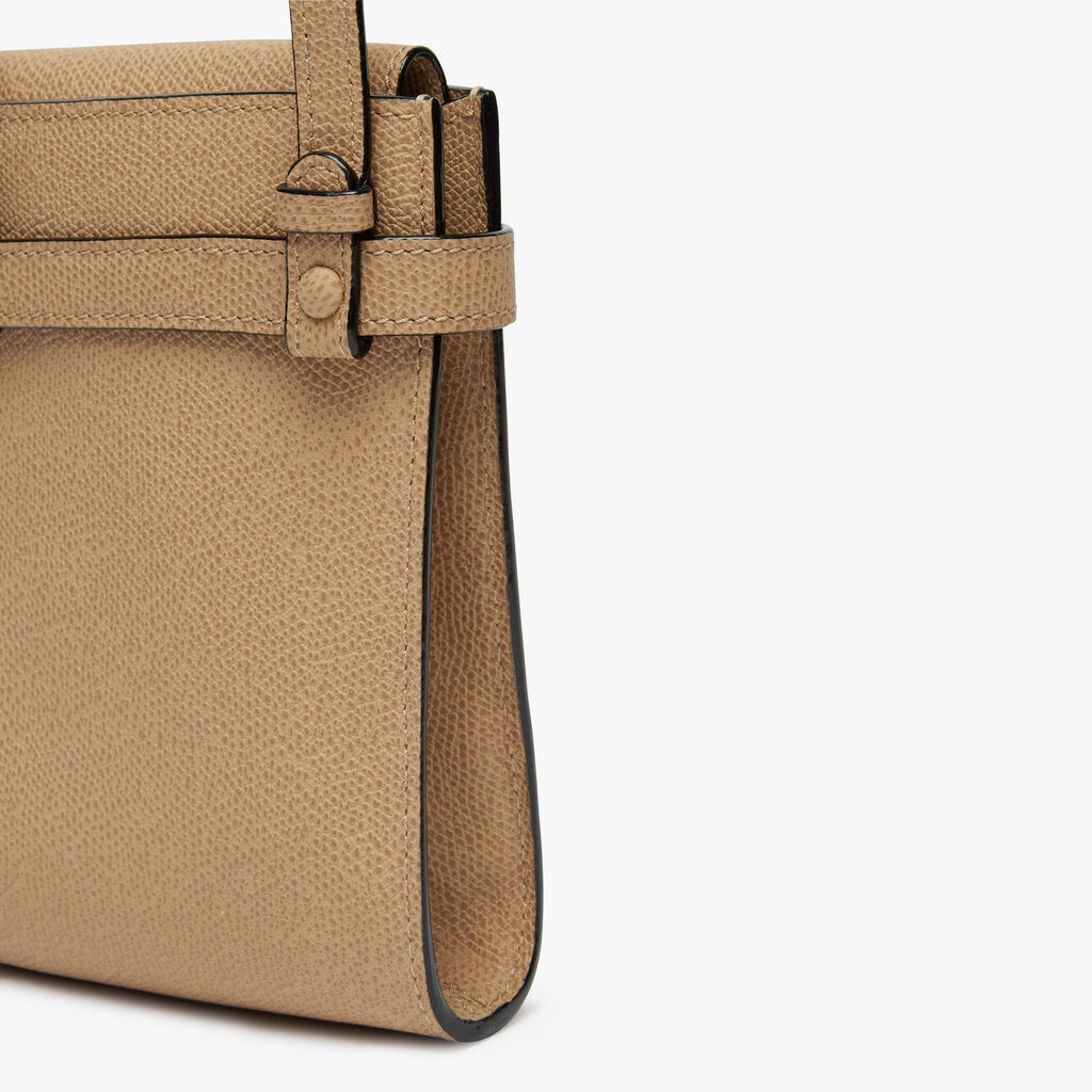 Borsa a tracolla Brera B-tracollina Slim Micro - Beige Cashmere - Vitello VS - Valextra - 4