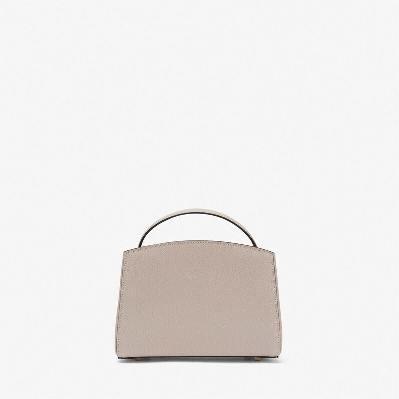 Brera crossbody micro bag - Nude Pink - Millepunte calf leather - Valextra - 6