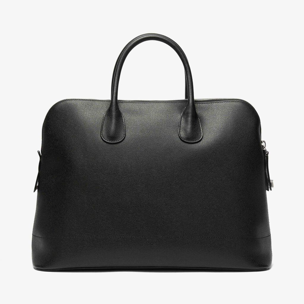 Borsa Bowling MyLogo - Nero - Vitello VS - Valextra - 6