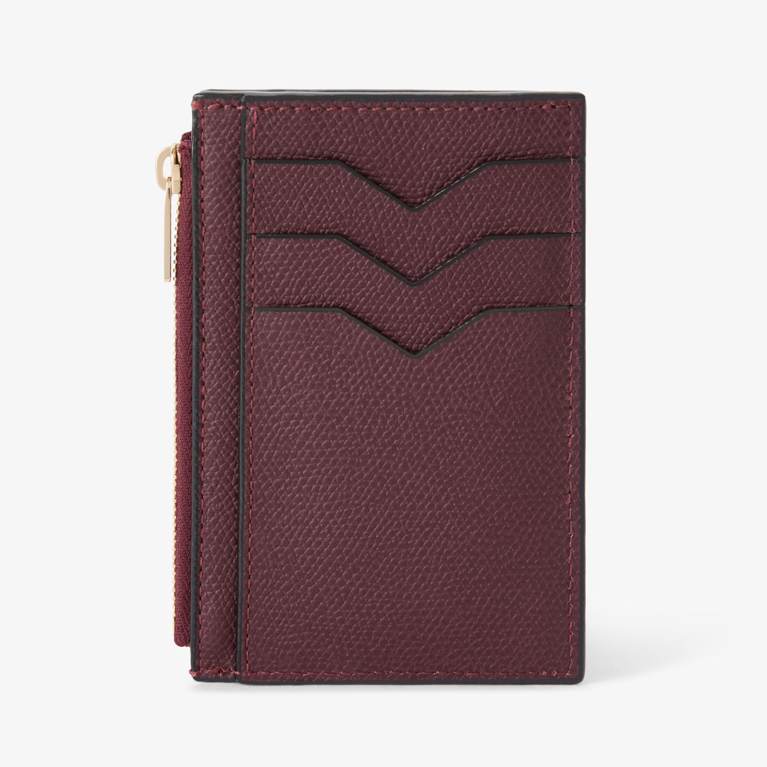 Leather cardholders, Men & Women's slim zip-wallets | Valextra