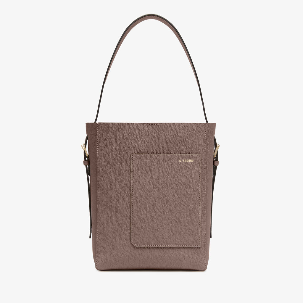 Borsa a Secchiello Soft Mini - - Pelle di vitello Millepunte - Valextra - 1