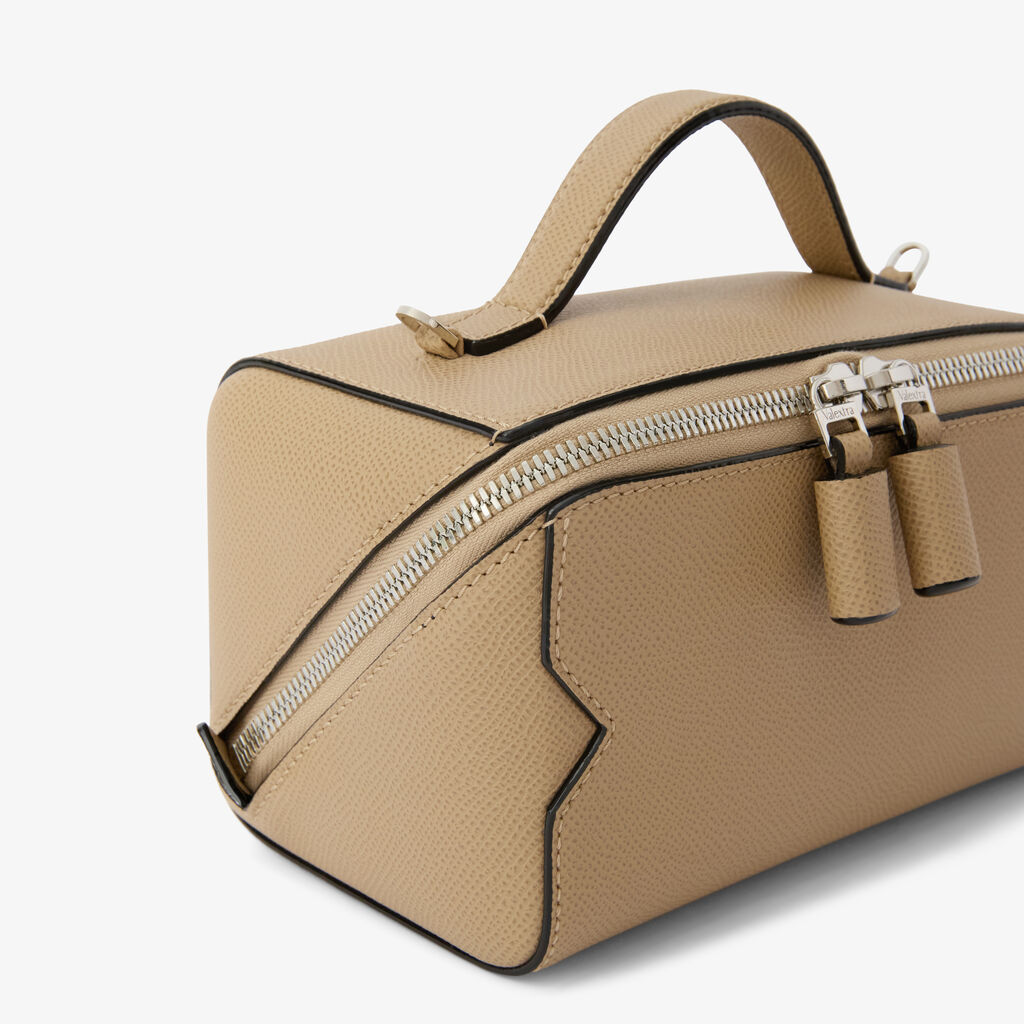 V-Line Crossbody Vanity Bag -  - Vitello Millepunte Soft - Valextra - 3