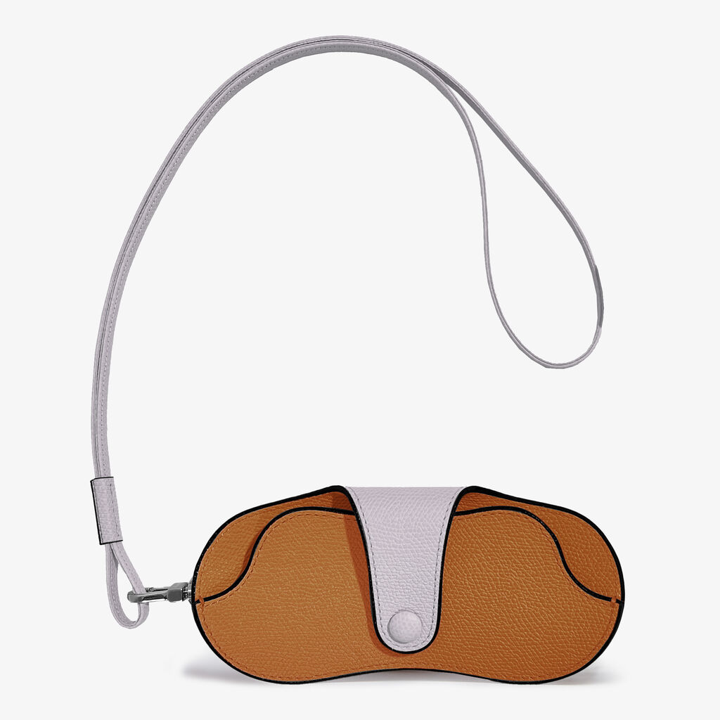Customised glasses Case with lanyard -  - Vitello VS - Valextra - 1