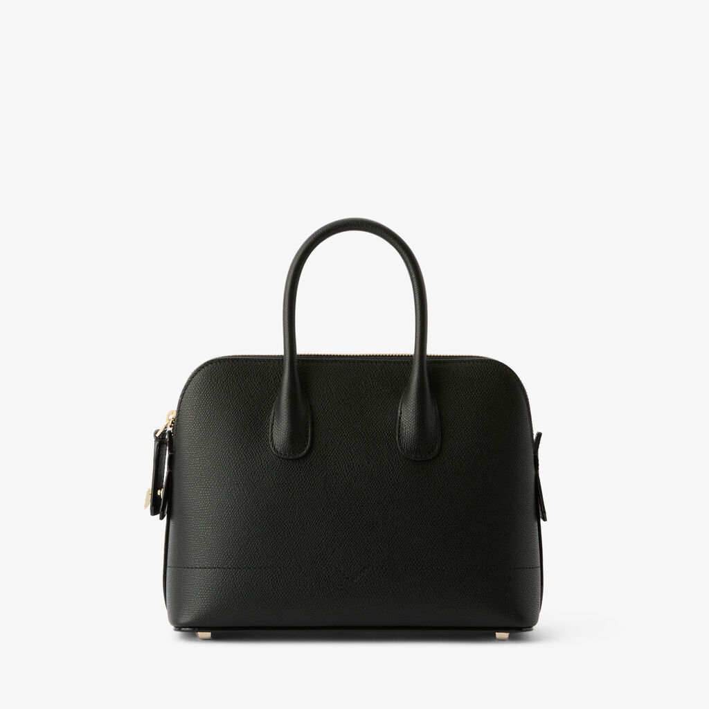 MyLogo Bowling Mini Bag - Black - Vitello VS - Valextra - 6