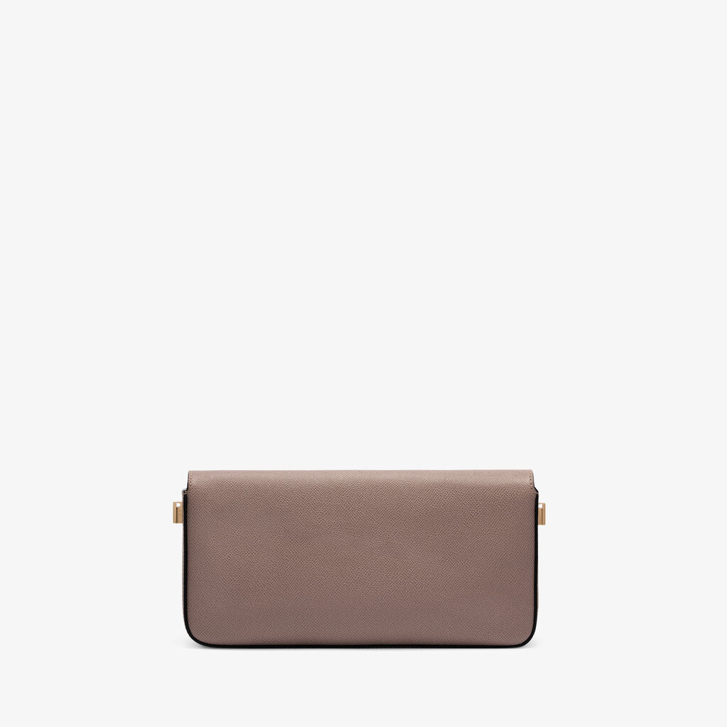 Iside Shoulder Bag - Sahara Brown - Millepunte Soft calf leather - Valextra - 5