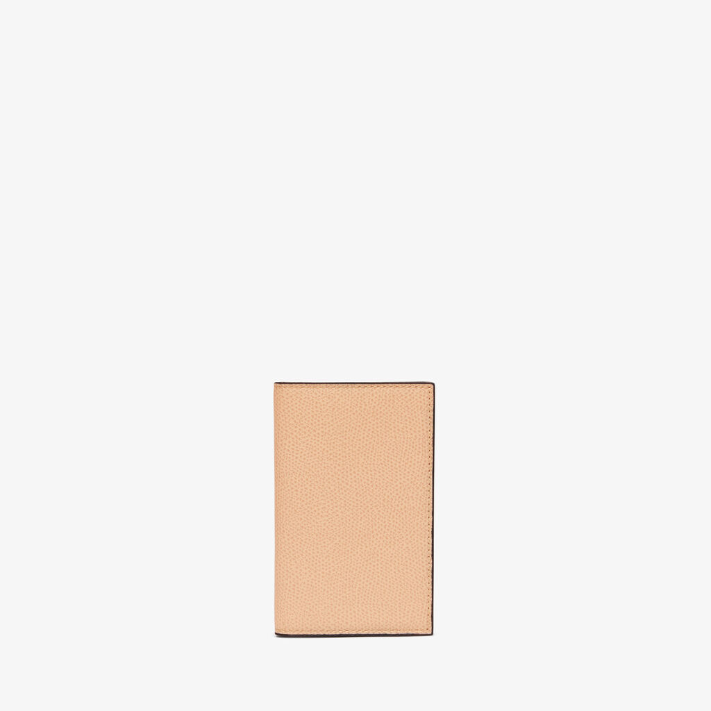 Card case V line - Powder Pink - Vitello VS - Valextra - 1