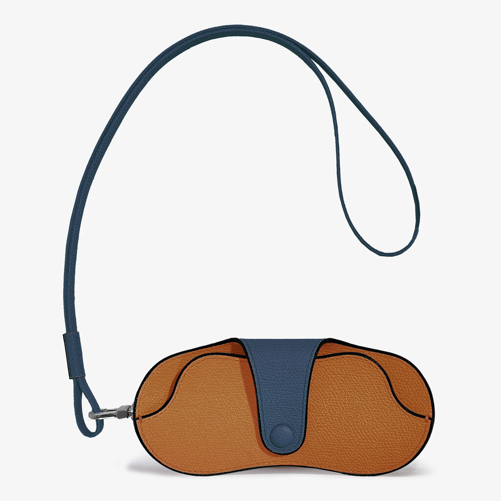 Customised glasses Case with lanyard -  - Vitello VS - Valextra - 1