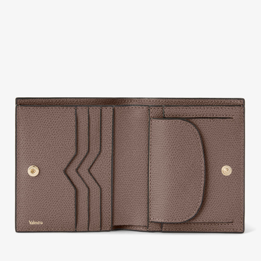 Compact Wallet 3 CC with Coin Purse -  - Millepunte calf leather - Valextra - 4