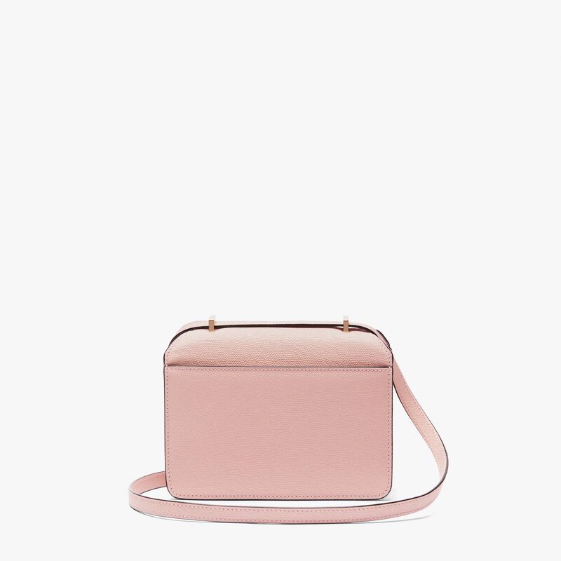 Nolo crossbody Mini bag - Peony Pink - Vitello VS - Valextra - 6