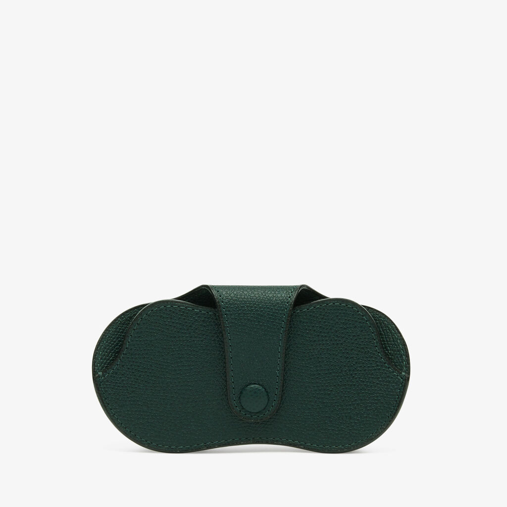 Glasses Case - Valextra Green - Vitello VS - Valextra - 4