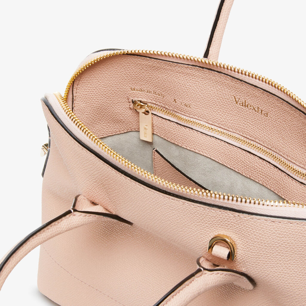 MyLogo Bowling Mini Bag - Bonne Mine Pink - Vitello VS - Valextra - 4