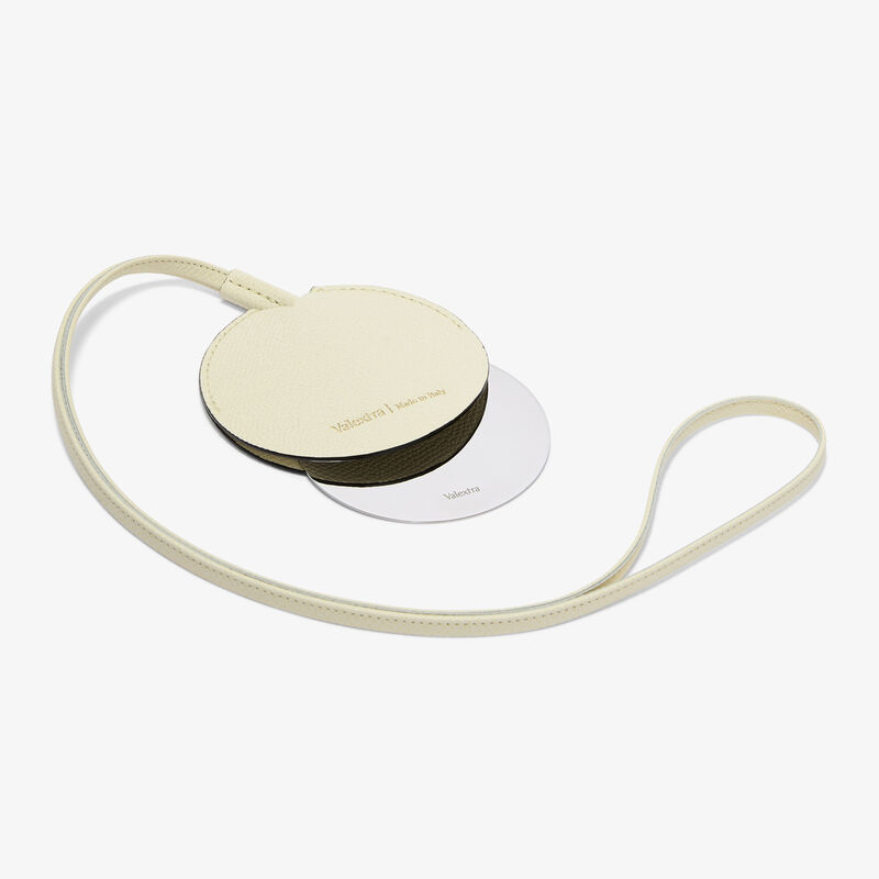Compact Mirror Case with Lanyard -  - Vitello VS - Valextra - 3