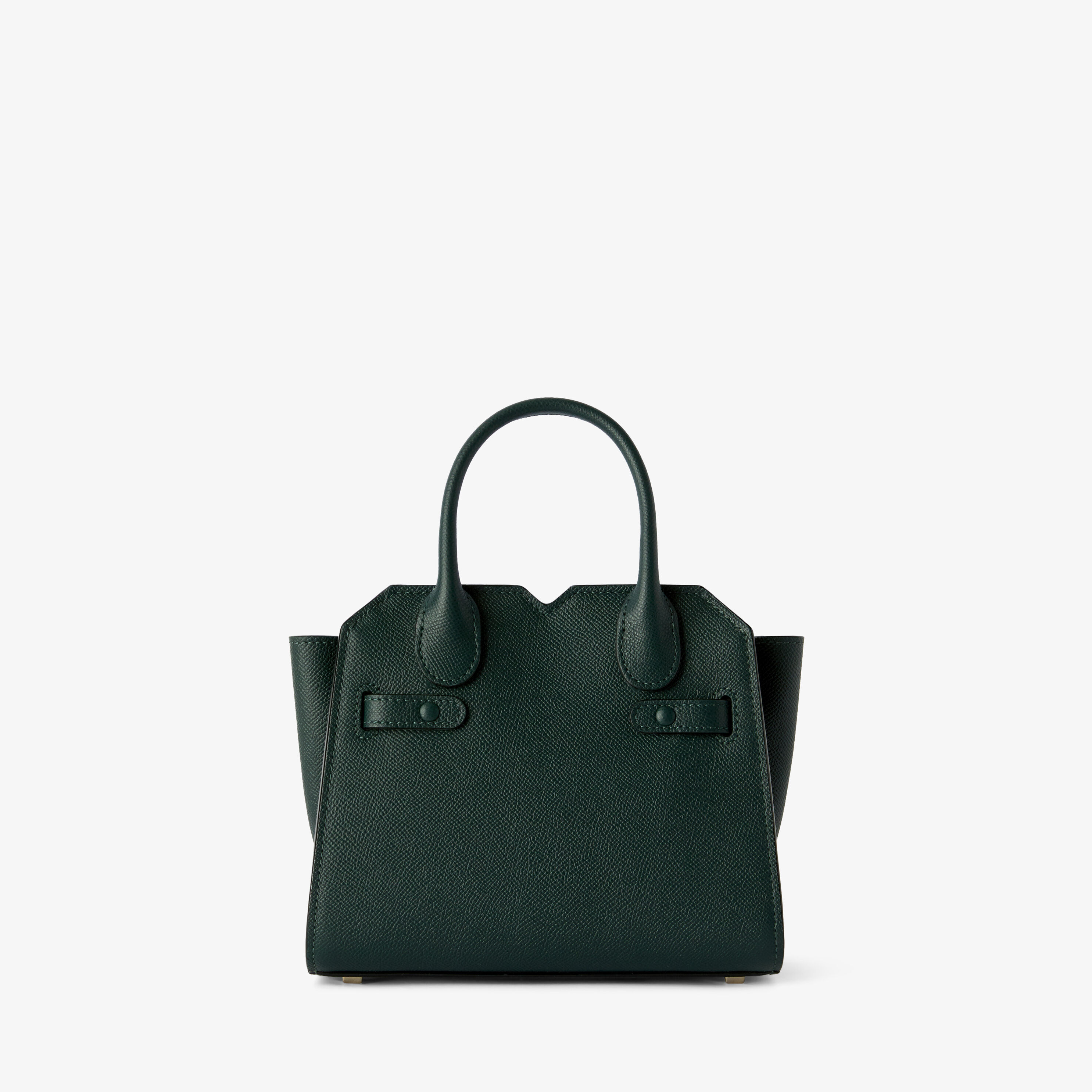 Women's Green Luxury Leather Crossbody Micro Bag | Valextra