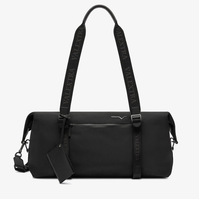 Assoluto Duffle Bag - Black - Nylon - Valextra - 1