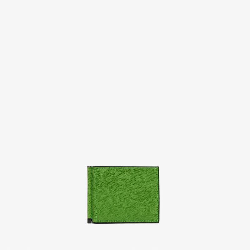 Simple Grip - Grass Green - Millepunte calf leather - Valextra - 1