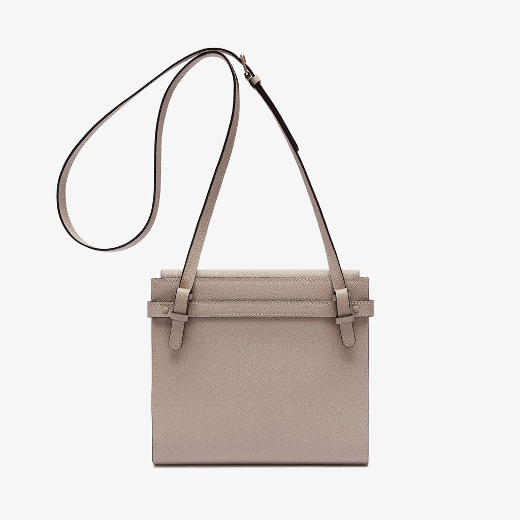 Brera B-Tracollina Crossbody bag - Nude Pink - Vitello VS - Valextra - 5