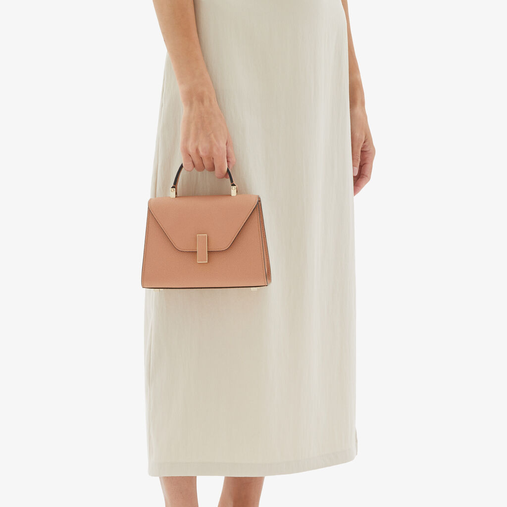 Iside Crossbody Micro Bag - Terra Brown - Vitello VS - Valextra - 2