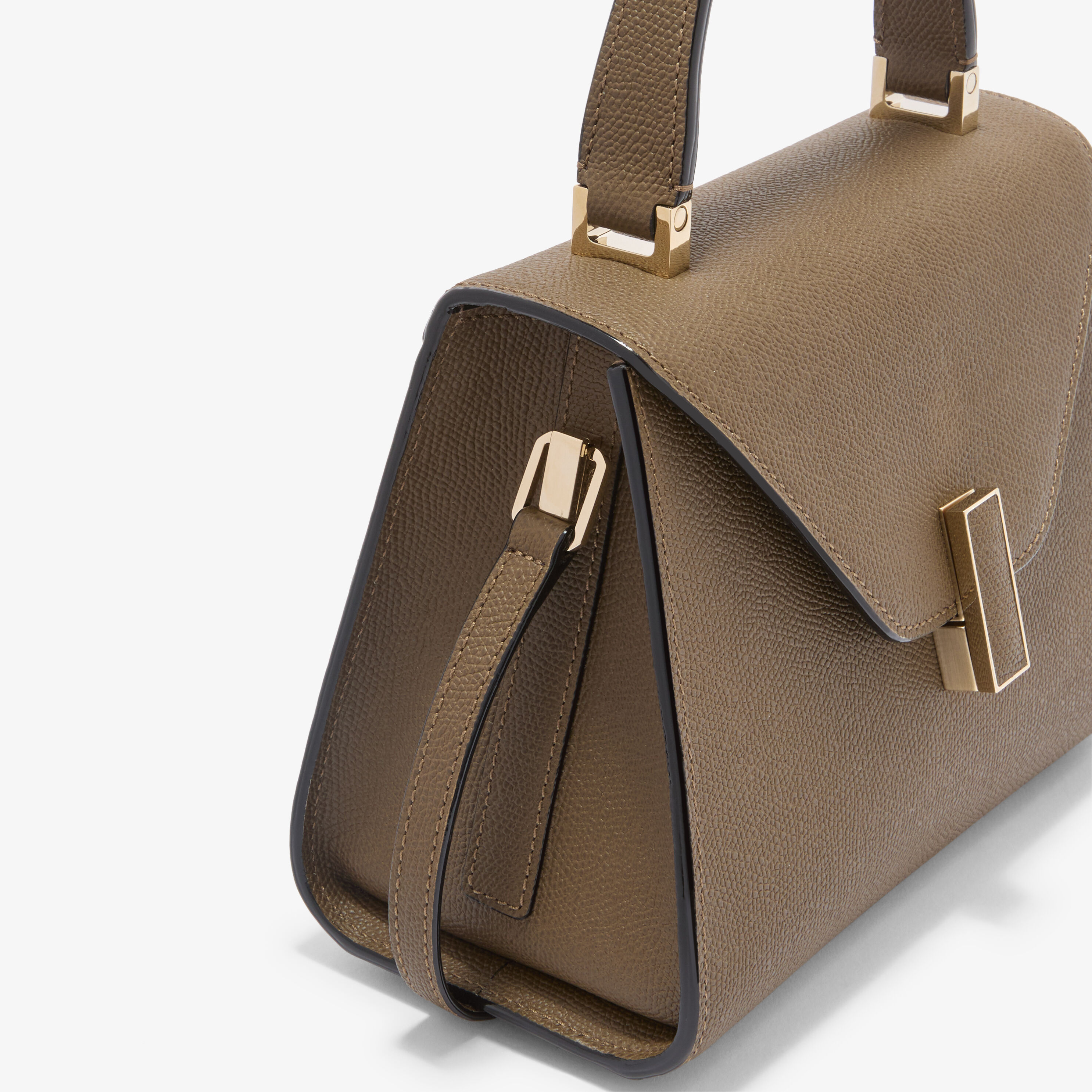 Millepunte calf leather Iside Top Handle Mini Bag in MK | Valextra