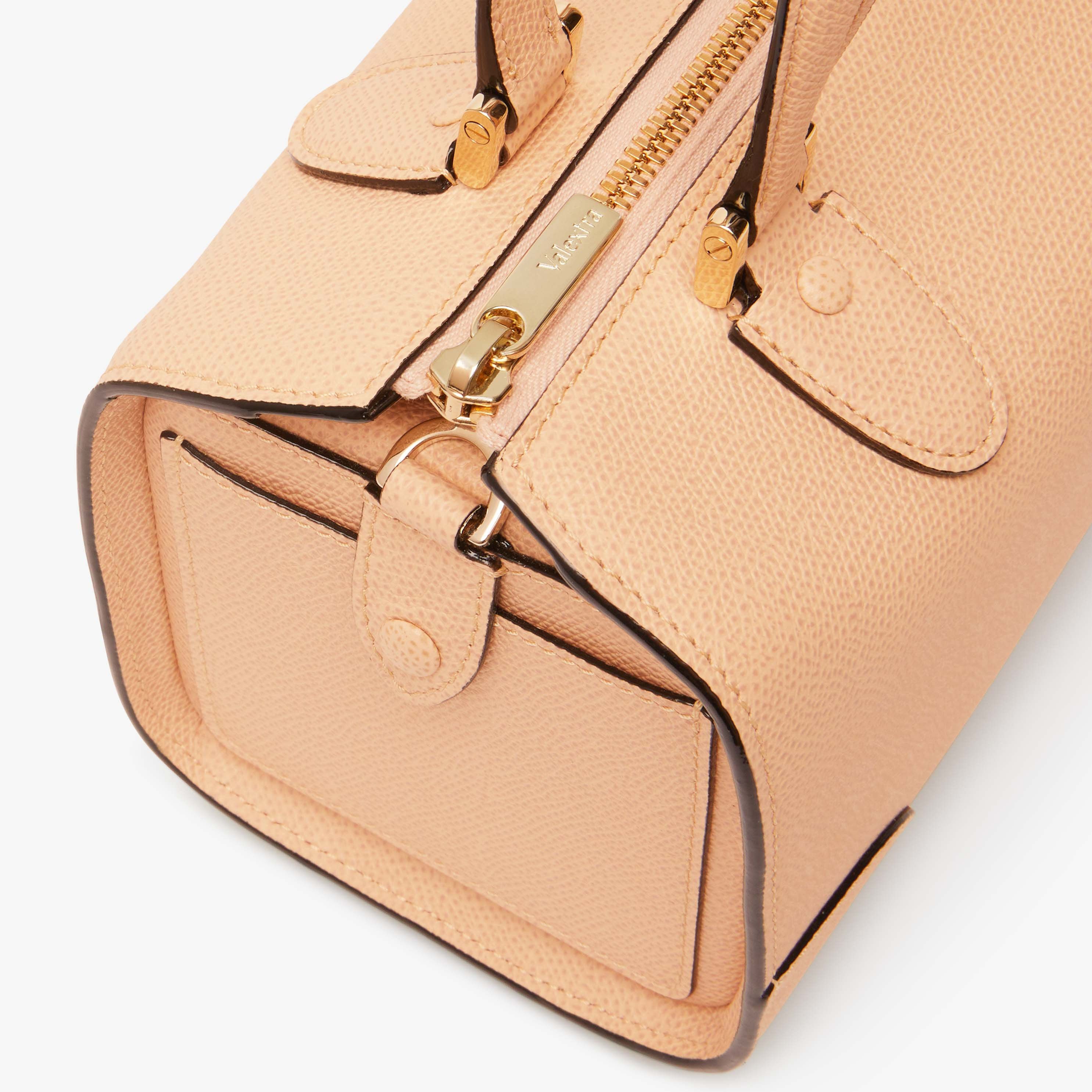 Women s Powder Pink Luxury Crossbody Mini Bag Valextra Babila
