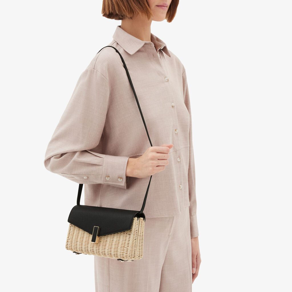 Iside Wicker Clutch - - Midollino/Vitello VS - Valextra - 2