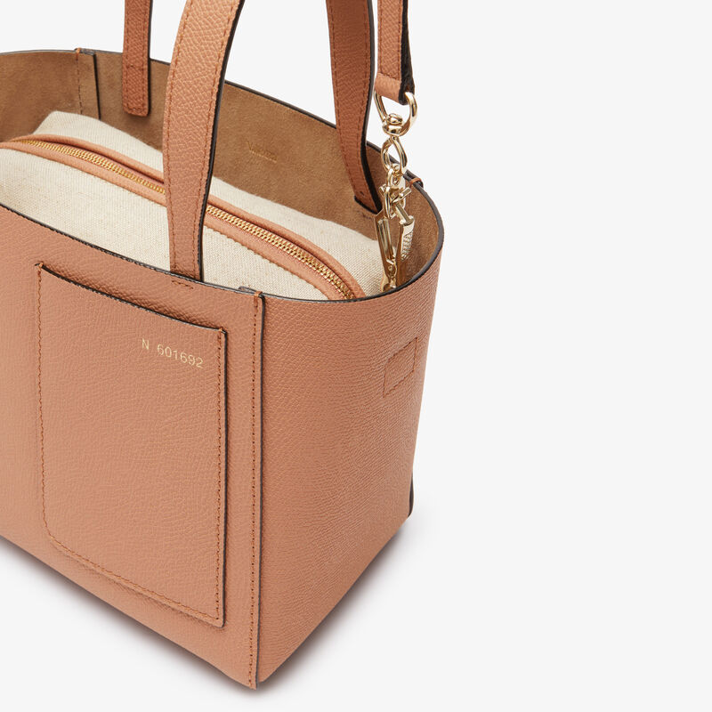 Soft Bucket Micro bag - Terra Brown - Millepunte calf leather - Valextra - 2