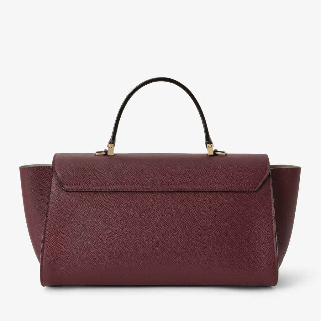 Iside Editor Top Handle Medium Bag - - Millepunte Soft calf leather - Valextra - 6