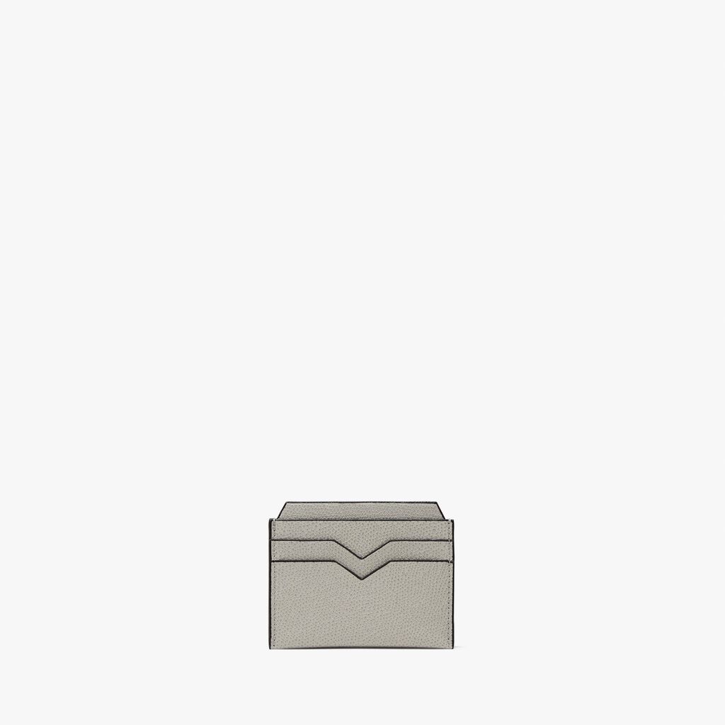 4CC Card Case - Ash Grey - Vitello VS - Valextra - 4