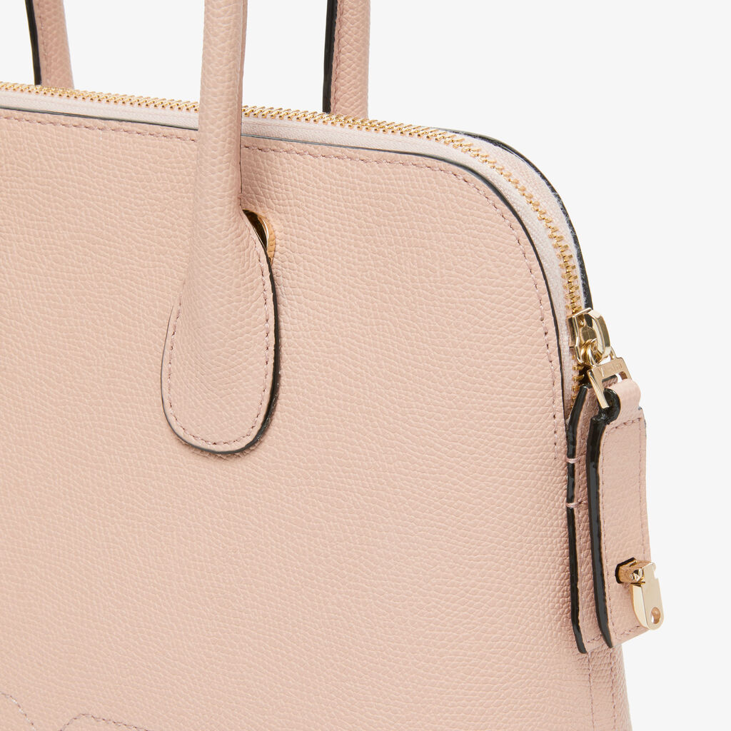 MyLogo Bowling Mini Bag - Bonne Mine Pink - Vitello VS - Valextra - 3