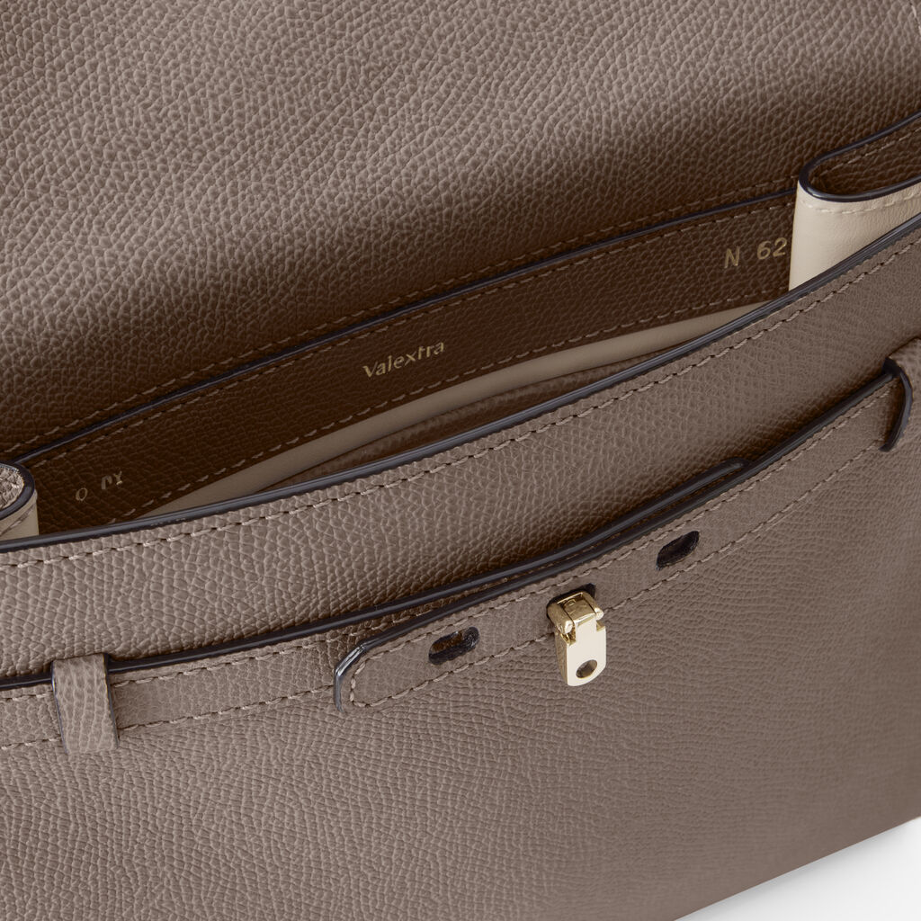 Brera B-Tracollina Crossbody bag - - Millepunte calf leather - Valextra - 2