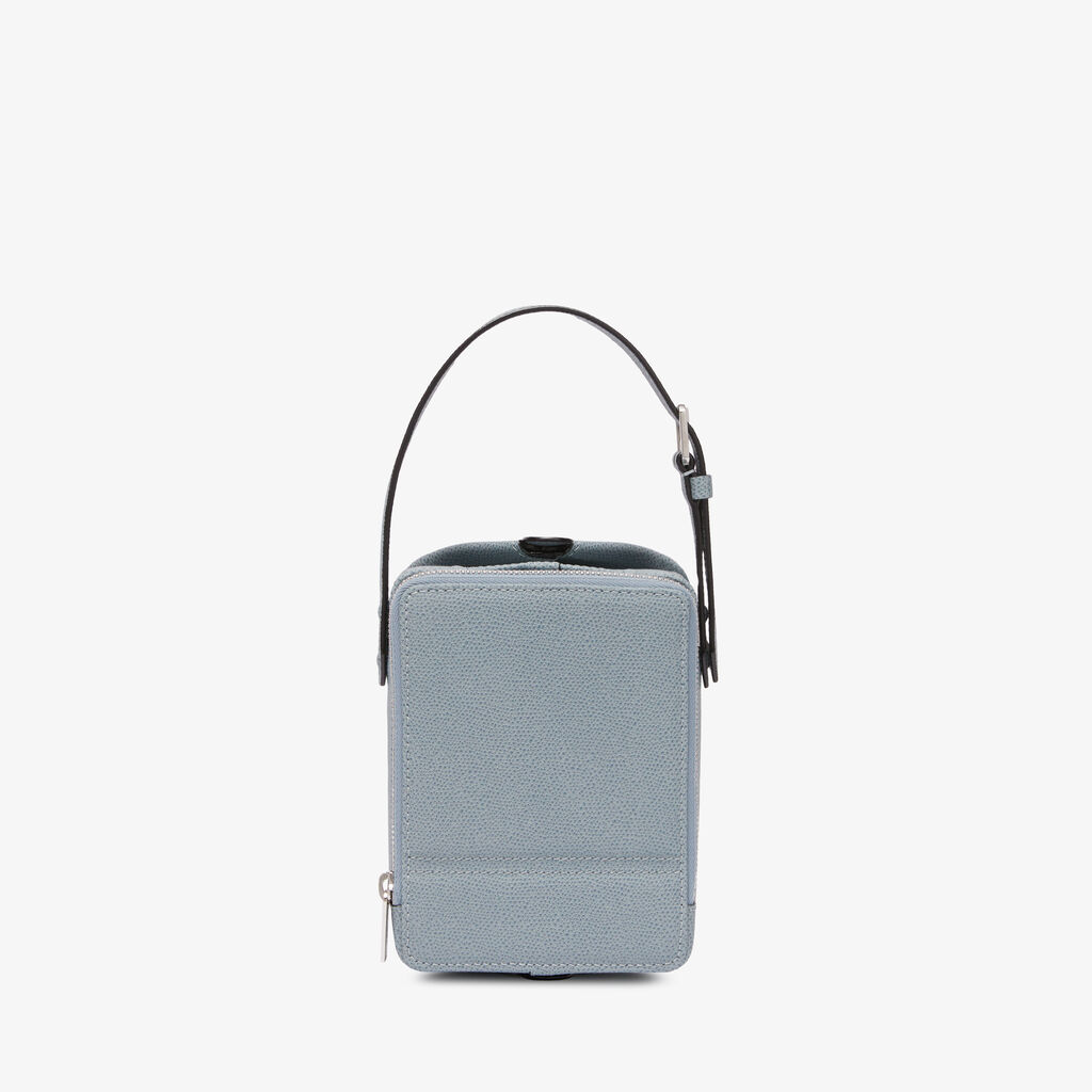 Tric Trac Bag - Niagara Blue - Vitello VS - Valextra - 6