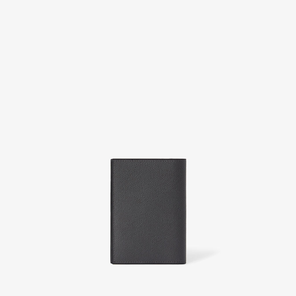 Passport Holder 3CC - Smokey Grey - Vitello VS - Valextra - 4