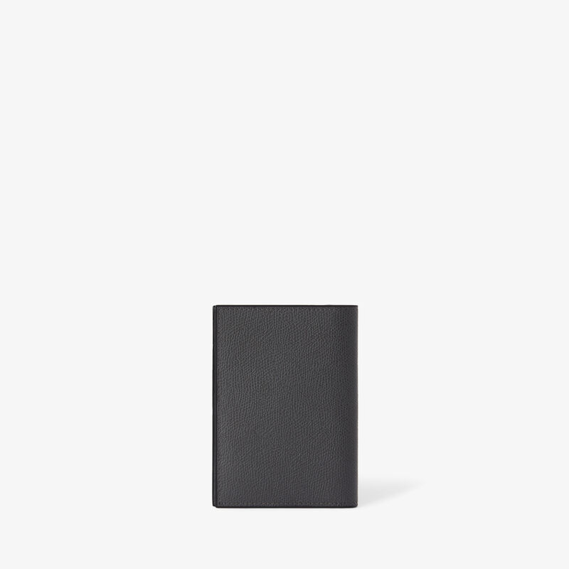 Passport Holder 3CC - Smokey Grey - Millepunte calf leather - Valextra - 4