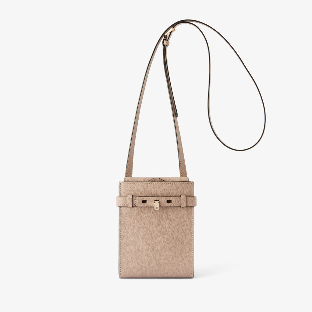 Brera B-Tracollina Slim Crossbody Micro Bag -  - Vitello VS - Valextra - 1