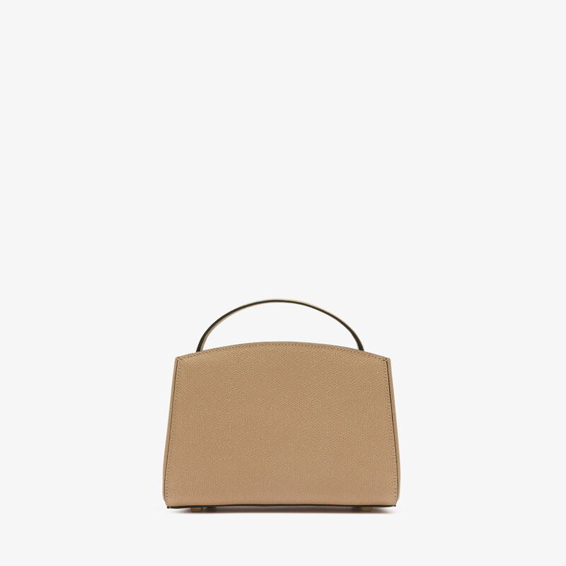 Brera Crossbody Micro Bag - Cashmere Beige - Millepunte calf leather - Valextra - 5