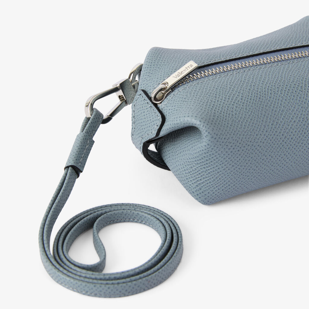 Beauty Keychain with zipper - - Vitello Millepunte Soft - Valextra - 3