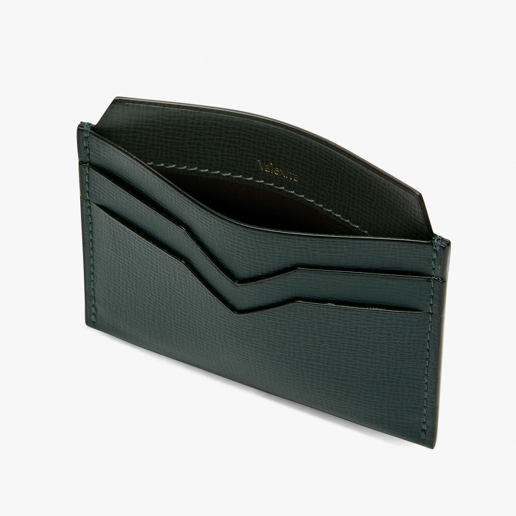 4CC Card Case - Valextra Green - Cuoio VL - Valextra - 3