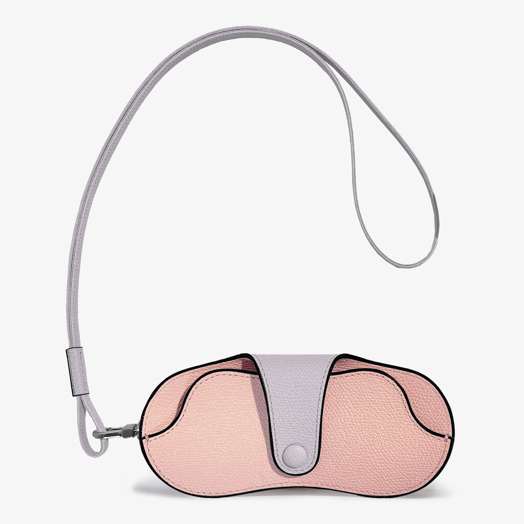 Customised glasses Case with lanyard -  - Vitello VS - Valextra - 1