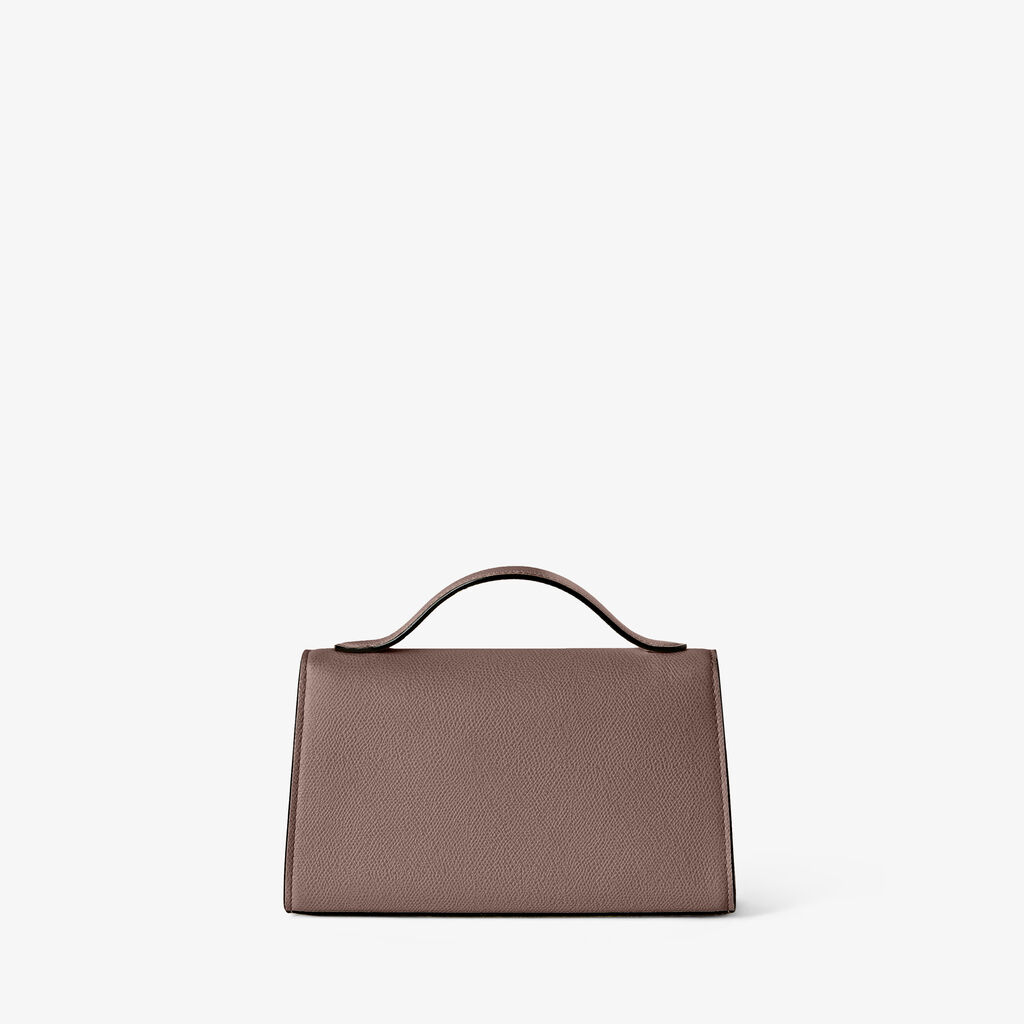 Iside T&igrave;n Top Handle Bag - Sahara Brown - Millepunte calf leather - Valextra - 8